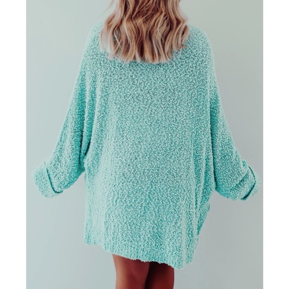 Blue Cardigan sweater - Picture 2 of 4